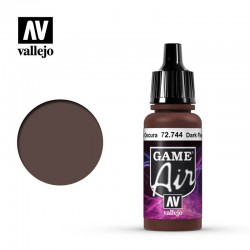VALLEJO 72.744 Game Air Dark Fleshtone Color 17 ml.