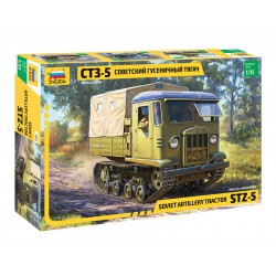 ZVEZDA 3663 1/35 Soviet Tracked Tractor STZ-5