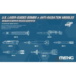 MENG SPS-072 1/48 U.S. Laser-Guided Bombs & Anti-Radiation Missiles