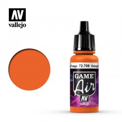 VALLEJO 72.708 Game Air Orange Fire Color 17 ml.