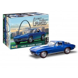 REVELL 85-4517 1/25 1967 Corvette Sting Ray Sport Coupe 2N1