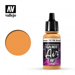 VALLEJO 72.736 Game Air Bronze Fleshtone Color 17 ml.