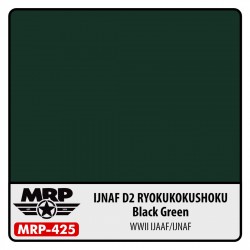 MR.PAINT MRP-425 IJNAF D2 Ryokukokushoku (Black Green) 30 ml.