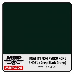 MR.PAINT MRP-424 IJNAF D1 Nohryokukokushoku (Deep Black Green) 30 ml.