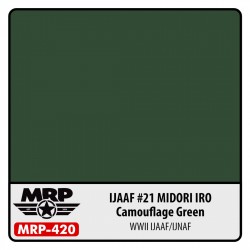 MR.PAINT MRP-420 IJAAF 21 Midori Iro (Camouflage Green) 30 ml.