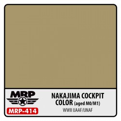 MR.PAINT MRP-414 Nakajima Cockpit Color (Aged) 30 ml.