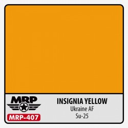 MR.PAINT MRP-407 Insignia Yellow - Ukraine AF, Su25 30 ml.