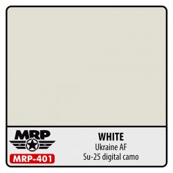 MR.PAINT MRP-401 White - Ukraine AF, Su25 digital camo 30 ml.