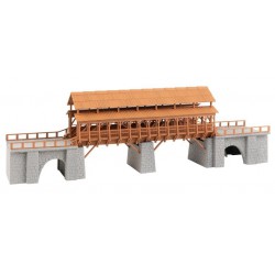 FALLER 120527 1/87 Wooden railway bridge