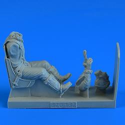 AEROBONUS 320.132 1/32 USAAF WWII Pilot with ej. seat for P-51D Mustang f.TRU/TAM/HAS/REV