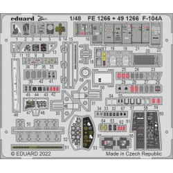 EDUARD FE1266 1/48 F-104A