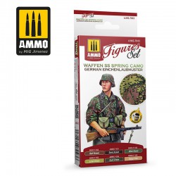 AMMO BY MIG A.MIG-7043 Waffen SS Spring Camo. German Einchenlaubmuster Figures Set