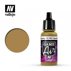 VALLEJO 72.763 Game Air Desert Yellow Color 17 ml.