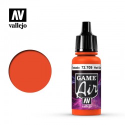 VALLEJO 72.709 Game Air Hot Orange Color 17 ml.