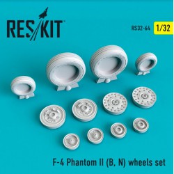 RESKIT RS32-0064 1/32 F-4 Phantom II (B, N) wheels set