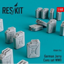 RESKIT RS48-0314 1/48 German Jerry Cans set WWII (16 pcs)
