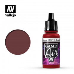 VALLEJO 72.711 Game Air Gory Red Color 17 ml.