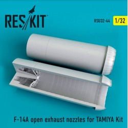 RESKIT RSU32-0044 1/32 F-14A open exhaust nozzles for TAMIYA Kit