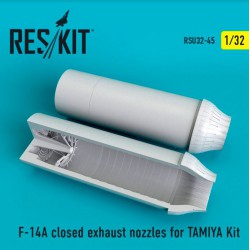 RESKIT RSU32-0045 1/32 F-14A closed exhaust nozzles for TAMIYA Kit