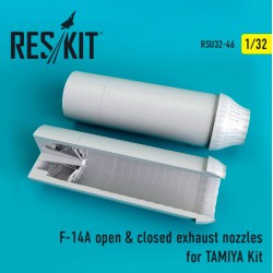 RESKIT RSU32-0046 1/32 F-14A open & closed exhaust nozzles TAMIYA Kit