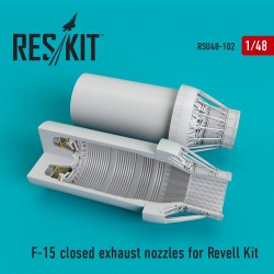 RESKIT RSU48-0102 1/48 F-15 closed exhaust nozzles for  Revell Kit