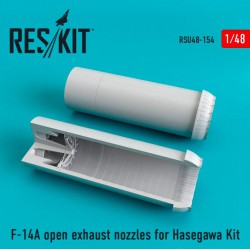 RESKIT RSU48-0154 1/48 F-14A open exhaust nozzles for Hasegawa Kit