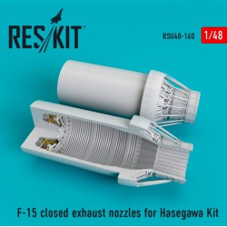 RESKIT RSU48-0160 1/48 F-15 closed exhaust nozzles for Hasegawa Kit