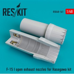 RESKIT RSU48-0161 1/48 F-15 (I) open exhaust nozzles for Hasegawa Kit