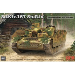 RYE FIELD MODEL RM-5061 1/35 Sd.Kfz.167 StuG.IV Early Production with full interior & workable track links