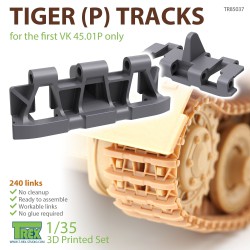 T-REX STUDIO TR85037 1/35 Tiger(P) Tracks for the First VK 45. 01P Only