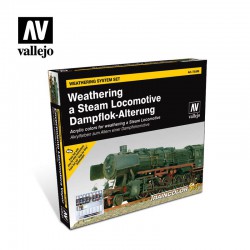 VALLEJO 73.099 Model Color Set Train Weathering (9) Weathering 17 ml.