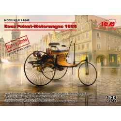 ICM 24042 1/24 Benz Patent-Motorwagen 1886 (EASY version plastic wheel-spokes)