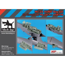 BLACK DOG A48148 1/48 Mi-24 Hind big set