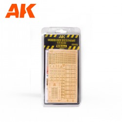 AK INTERACTIVE AK8229 1/35 LASER CUT WOODEN BOX 002 DYNAMIT (8 UNITS)