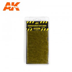 AK INTERACTIVE AK8120 Summer green tufts 6mm