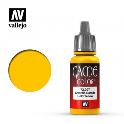 VALLEJO 72.007 Game Color Gold Yellow Color 17 ml.