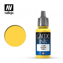 VALLEJO 72.085 Game Color Yellow Ink Ink 17 ml.