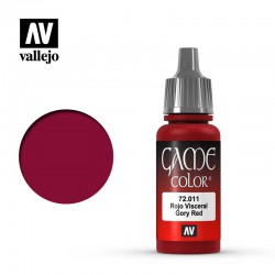 VALLEJO 72.011 Game Color Gory Red Color 17 ml.