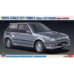 HASEGAWA 20473 1/24 Toyota Starlet EP71 Turbo-S (3 Door) Late Version Super-Limited