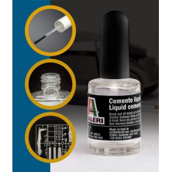 ITALERI 3989 LIQUID CEMENT FOR PLASTIC large brush 15ml