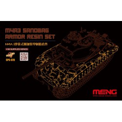 MENG SPS-070 1/35 M4A3 Sandbag Armor Resin Set