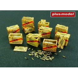 PLUSMODEL AL4083 1/48 US ammunition boxes for cartridges in boxes
