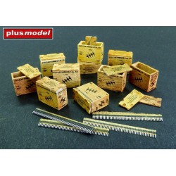PLUSMODEL AL4088 1/48 US ammunition boxes for ammunition belts