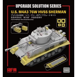 RYE FIELD MODEL RM-2002 1/35 Upgrade Solution for U.S. M4A3 76W HVSS Sherman