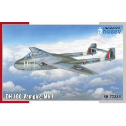 SPECIAL HOBBY SH72383 1/72 DH.100 Vampire Mk.I