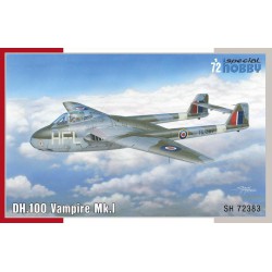 SPECIAL HOBBY SH72383 1/72 DH.100 Vampire Mk.I