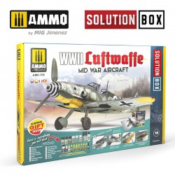 AMMO BY MIG A.MIG-7726 SOLUTION BOX – WWII Luftwaffe Mid War Aircraft