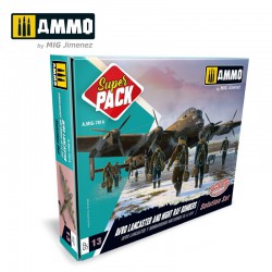 AMMO BY MIG A.MIG-7814 SUPER PACK AVRO Lancaster and Night RAF Bombers Solution Set