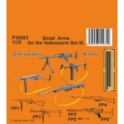 CMK P35003 1/35 Small Arms for the Volkssturm Set III.