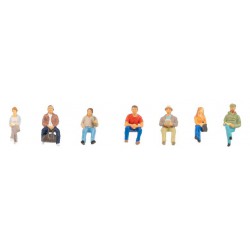 FALLER 151662 1/87 Sitting people I